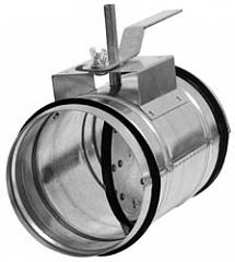 Клапан для круглых воздуховодов КВК-100М