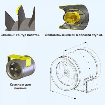 Вентилятор Ruck EL 250 E2 01